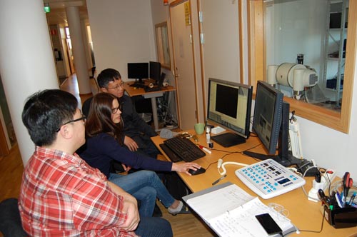 Training at XCounter (Sweden)