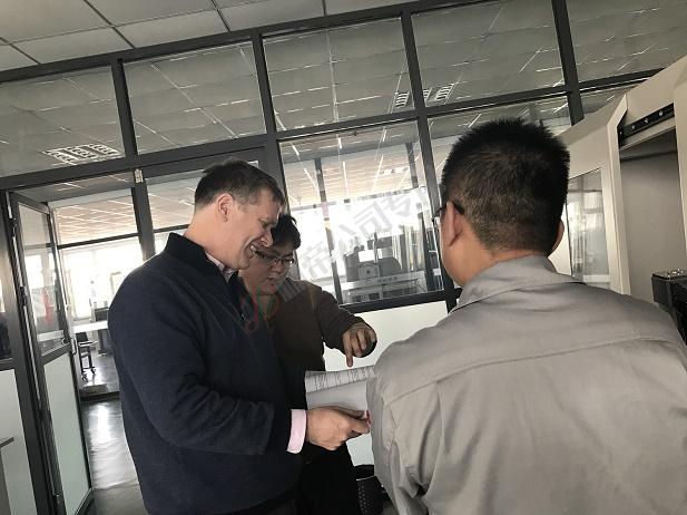 瑞典XCounter 公司首席工程师Dr.Alex Stewart来华拜访